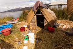 Schwimmende Inseln von Urus - Titicacasee - Peru