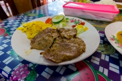 Puerto Lopez - und das gabs dazu