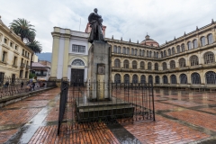 Bogotá - Am Plaza de Bolívar.
