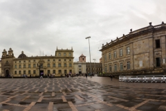 Bogotá - Am Plaza de Bolívar.