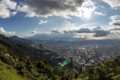 Bogota - Blick vom Monserrate Bogota - Blick vom Monserrate