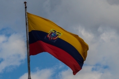 Riobamba - die peruanische Fahne