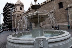Einfach nur ein Springbrunnen