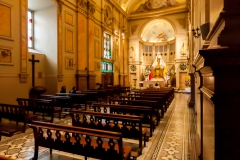 Im Inneren der Kathedrale