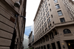 ... neben der Straße "New York", hier ist auch die Börse