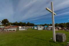 Chiloé - Cailin - der Friedhof ist etwas besonderes