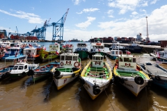 Am Hafen von Valparaiso